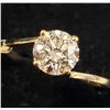 Image 3 : 10K Yellow Gold Lab Grown Diamond (1.02Ct,Vs1,E) Ring (~Size 6.75)(Ring is resizable for $40) (~weig