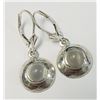 Image 1 : Silver Genuine Gemstone Earrings, Suggested Retail Value $160
