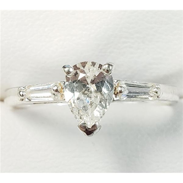 Silver Cz Ring, Suggested Retail Value $80