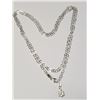 Image 1 : Silver 5G 34" Necklace, Suggested Retail Value $80
