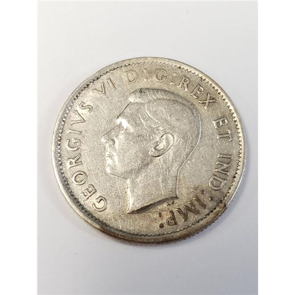 Silver Canadian 25Cent Assorted Year Coin