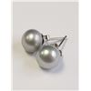 Image 3 : Silver Pearl Earrings, Suggested Retail Value $400