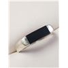 Image 2 : Silver Black Onyx Ring, Suggested Retail Value $120
