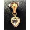 Image 2 : 10K Yellow Gold Moonstone (1ct) Pendant, Suggested Retail Value $300