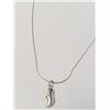 Image 3 : Silver Shoe 16" Necklace, Suggested Retail Value $80