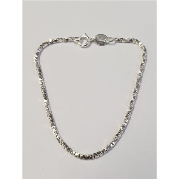 Silver 7" Bracelet, Suggested Retail Value $40