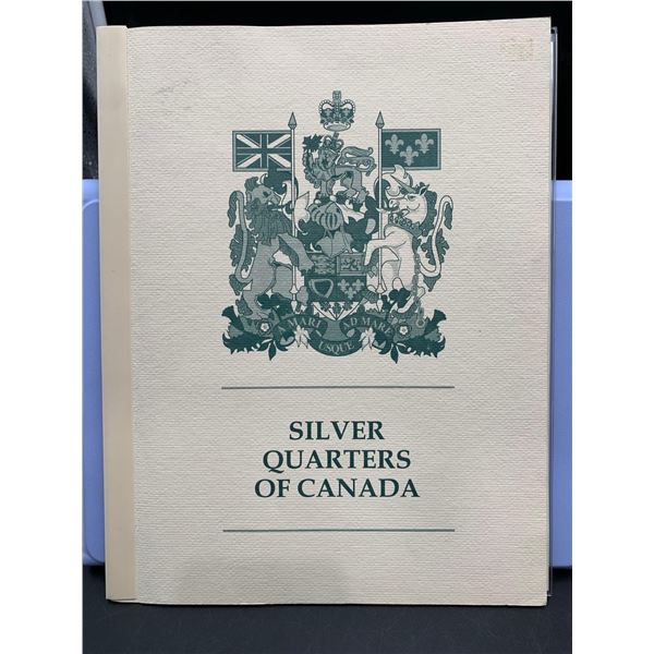 ESTATE ITEM - Silver Quarters of Canada Assorted Collector Coins Cataloged LOT of 5