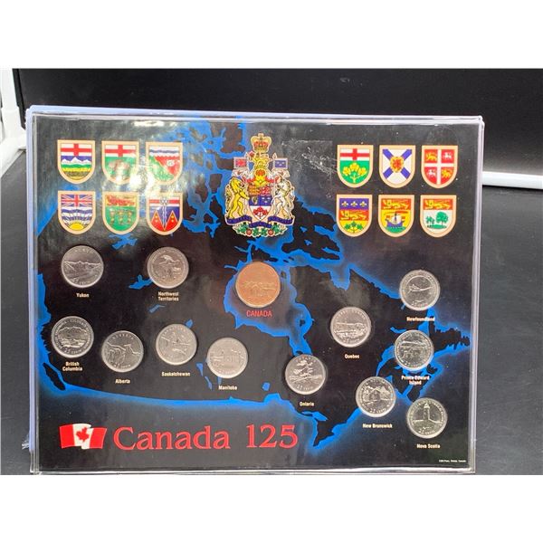 ESTATE ITEM - Canada 125 Year Anniversary Coin Sets - LOT of 2
