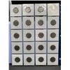Image 2 : ESTATE ITEM - Set of Canada Nickels 1922-1952 King George V and VI Silver Cataloged LOT of 19