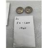 Image 4 : ESTATE ITEM - Lot of Canada Vintage Silver Nickels