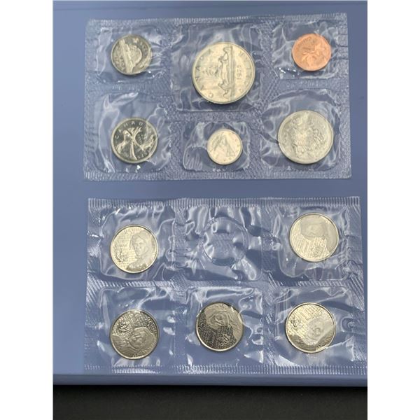 ESTATE ITEM - Canada Mint Sealed Proof Set 1975 and Laura Secord Quarters LOT of 2