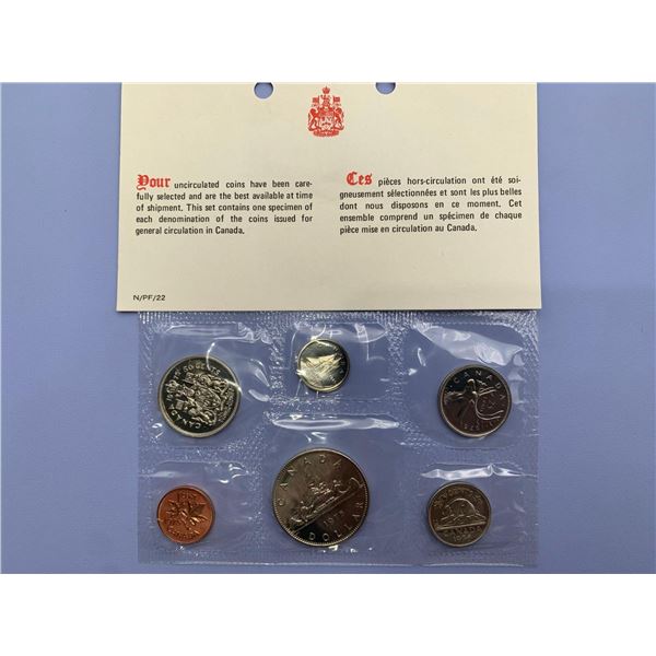 ESTATE ITEM - Canada Proof Mint Sealed 1975 Coin Set with Certificate
