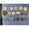 Image 1 : ESTATE ITEM - LOT of 18 assorted collector coins and medallions