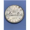 Image 2 : ESTATE ITEM - Canada 1963 Silver $1.00 Dollar Coin