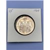 Image 1 : ESTATE ITEM - Canada 1964 Silver Half Dollar Coin