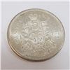 Image 2 : Silver 50 Cents Canadian Coin (~Size 0) (~length 0inches), Suggested Retail Value $160