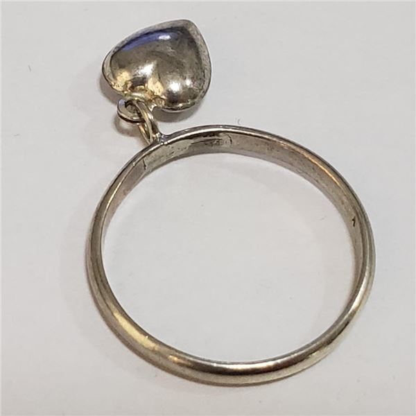 Silver Ring (~Size 6)(Ring is resizable for $40) (~length 0inches), Suggested Retail Value $80