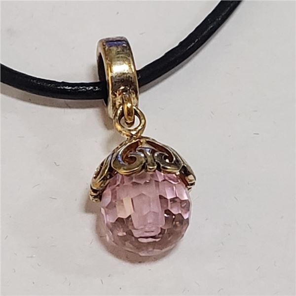 Silver W/ Cord Pendant (~Size 0) (~length 0inches), Suggested Retail Value $80