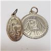 Image 1 : Silver Lot Of 2 Pendant (~Size 0) (~length 0inches) (~weight 3g), Suggested Retail Value $100