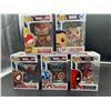 Image 1 : Funko Pop! Lot of 5 - Gingerbread Captain Marvel, J.Jonah Jameson Gingerbread Spider-Man, Gingerbrea