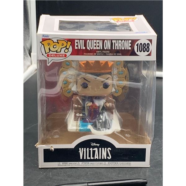 Funko Pop Deluxe Disney Villains EVIL QUEEN ON THRONE 1088 Vinyl Figure