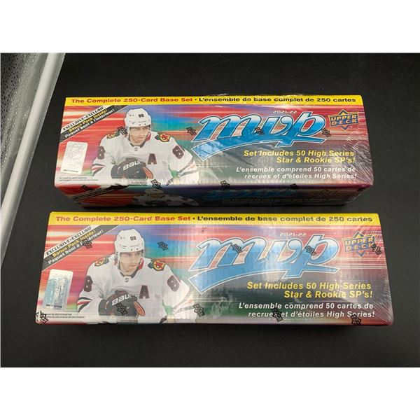 LOT of 2 Upper Deck MVP Hockey Cards
