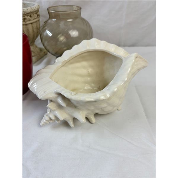 Assortment of pots and vases