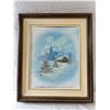 Image 1 : Winter Snowscape Painting