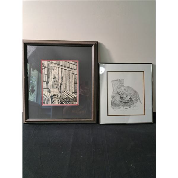 2 Framed Prints