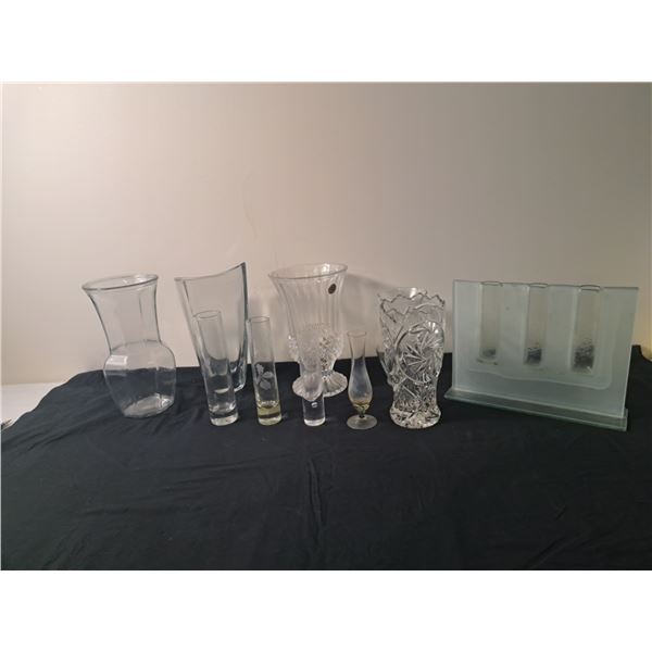Assorted vases