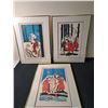 Image 1 : 3 Framed Prints