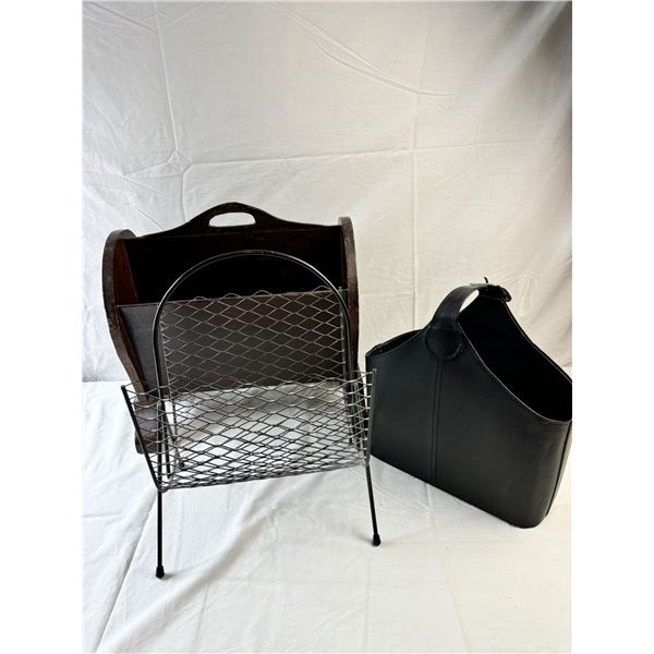3 Magazine Holders