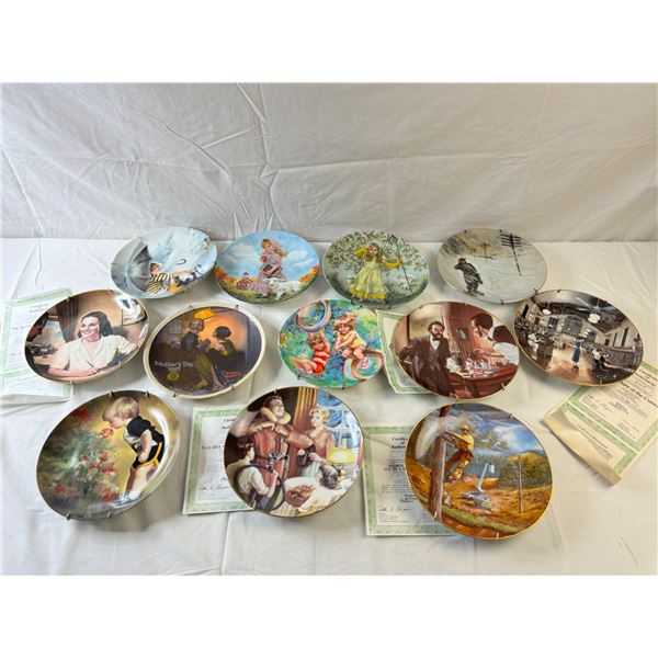 Assortment of Collectors Plates