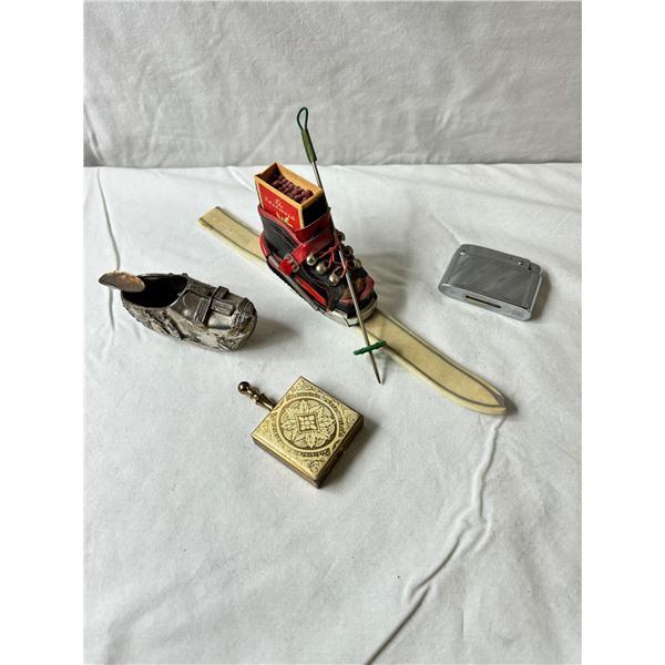 Vintage Lighters and Ashtrays