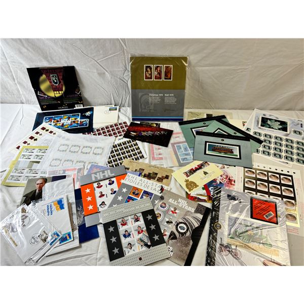 Assortment of New and Used Stamps
