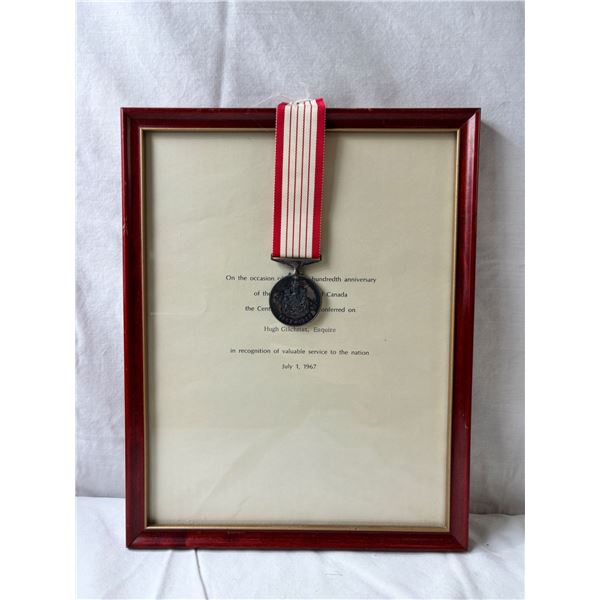 Centennial Medal July 1, 1967