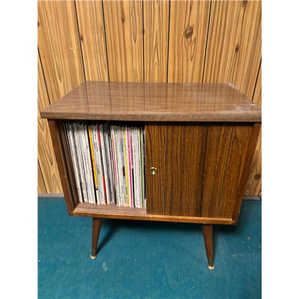 Record Cabinet with Records