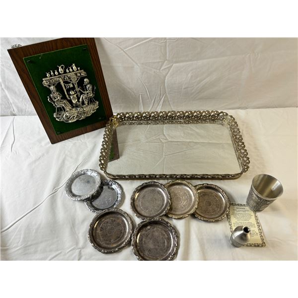 Metal Kitchenware and Decor
