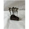 Image 1 : "Elegance" Silver Plated Mice and Cheese Picks