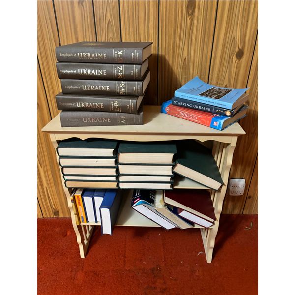 Bookshelf with Books