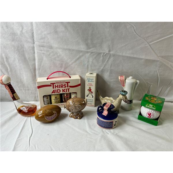 Collectors Liquor Bottles