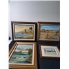 Image 1 : 4 framed wall art