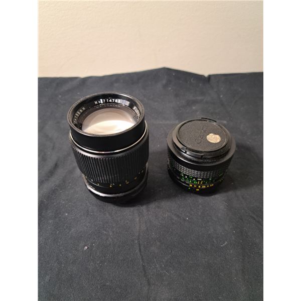 Bushnell automatic and cannon lens