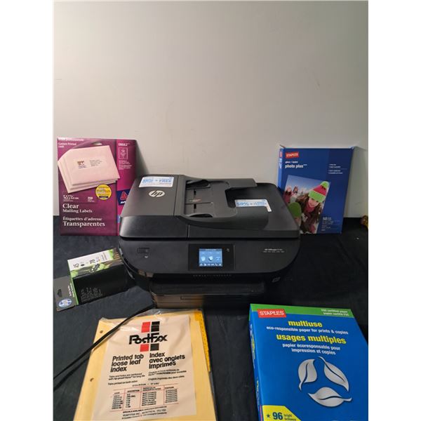 Hp office jet 5740 printer and more