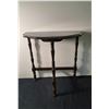Image 1 : Vintage Wooden Half Moon Table
