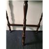 Image 3 : Vintage Wooden Half Moon Table