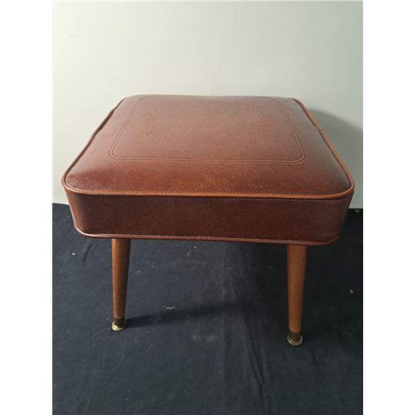 Vintage Ottoman and Stool