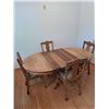 Image 1 : Wooden Table with 4 chairs