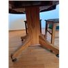 Image 4 : Wooden Table with 4 chairs