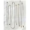 Image 1 : Silver and Silver Like Necklaces